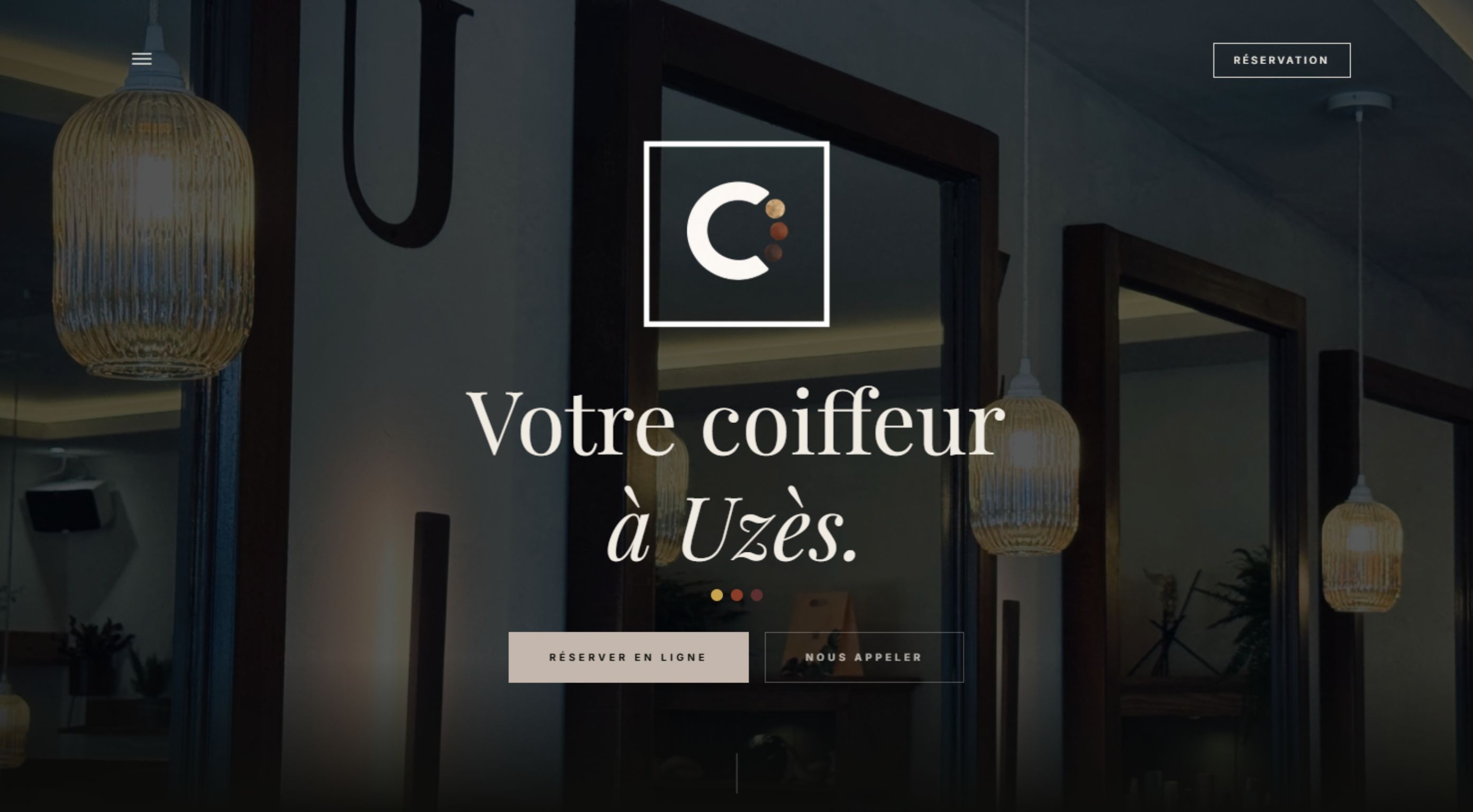 Site lecarmenuzes.com réalisé par UnkaiWeb