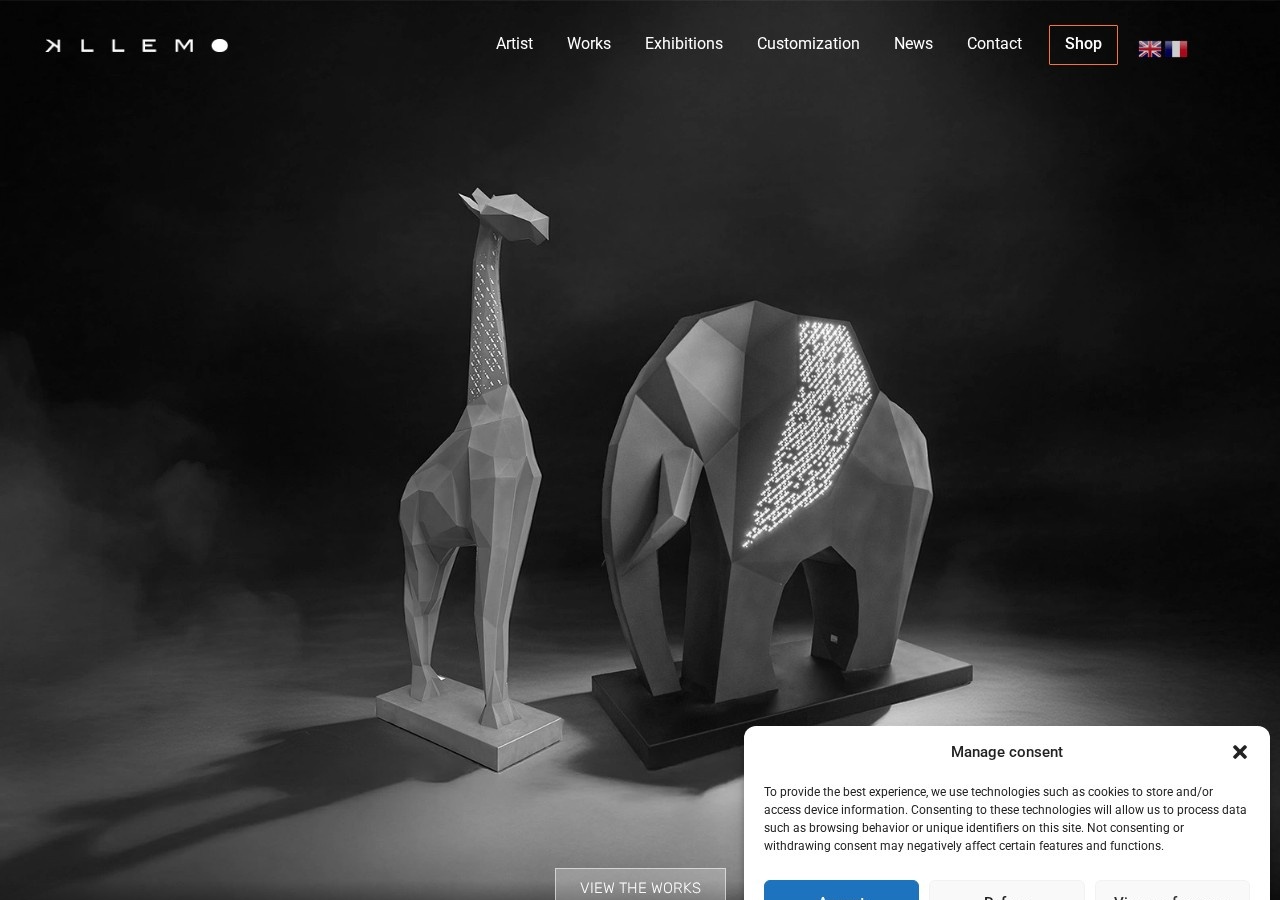 Site kllemo.com réalisé par UnkaiWeb